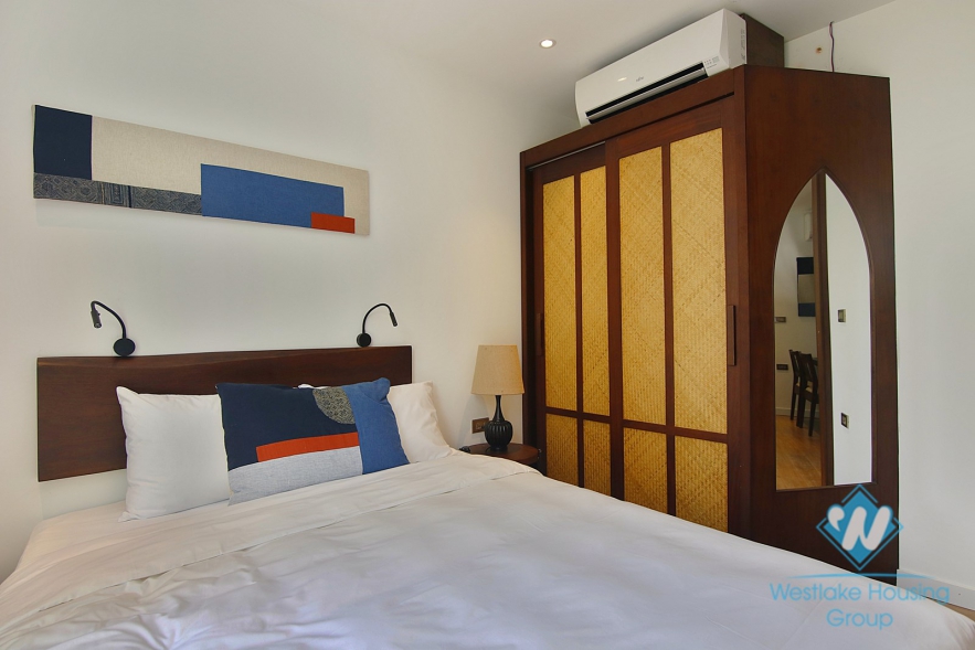 Two bedroom apartment for rent in the center of Hoan Kiem, Hanoi